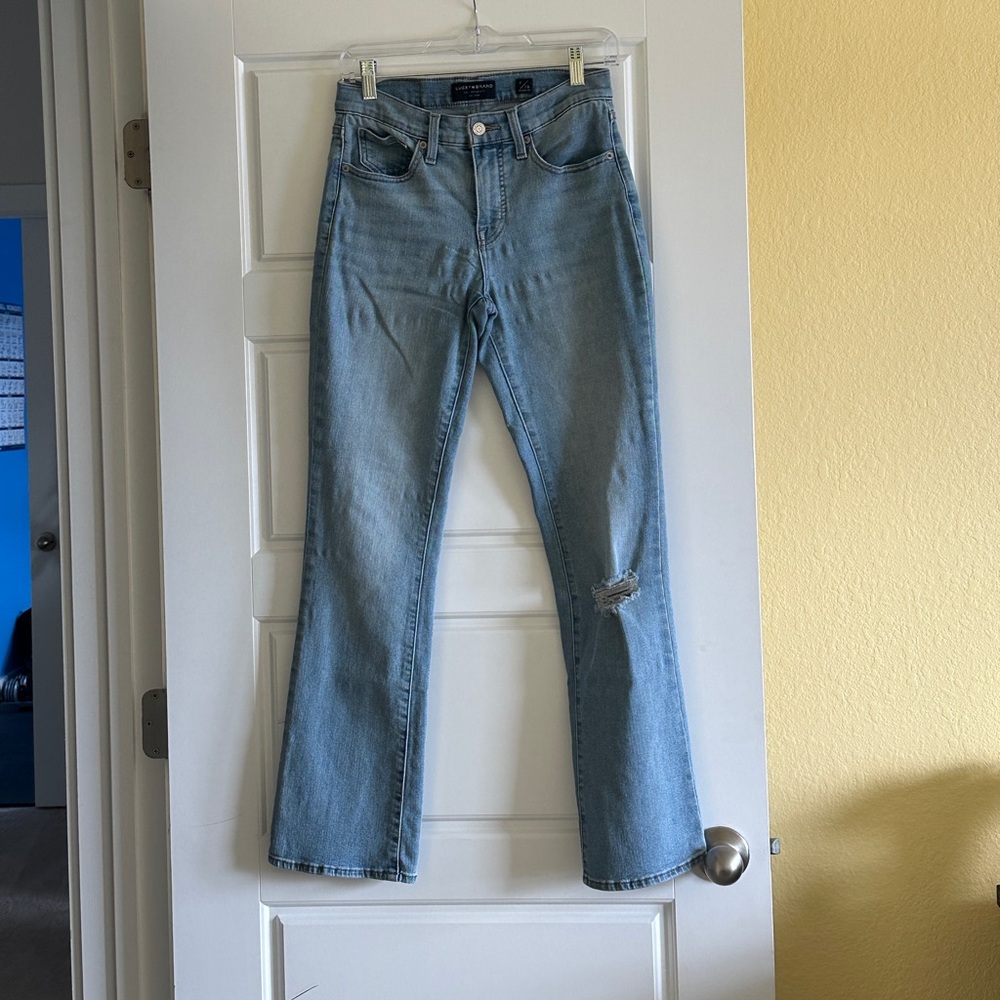 Lucky Brand Ava Medium Blue Bootcut  Jeans